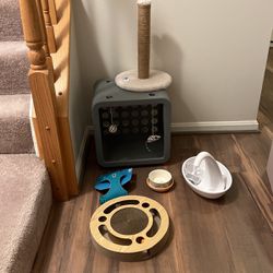 Cat Bed, Toys, Water Fountian