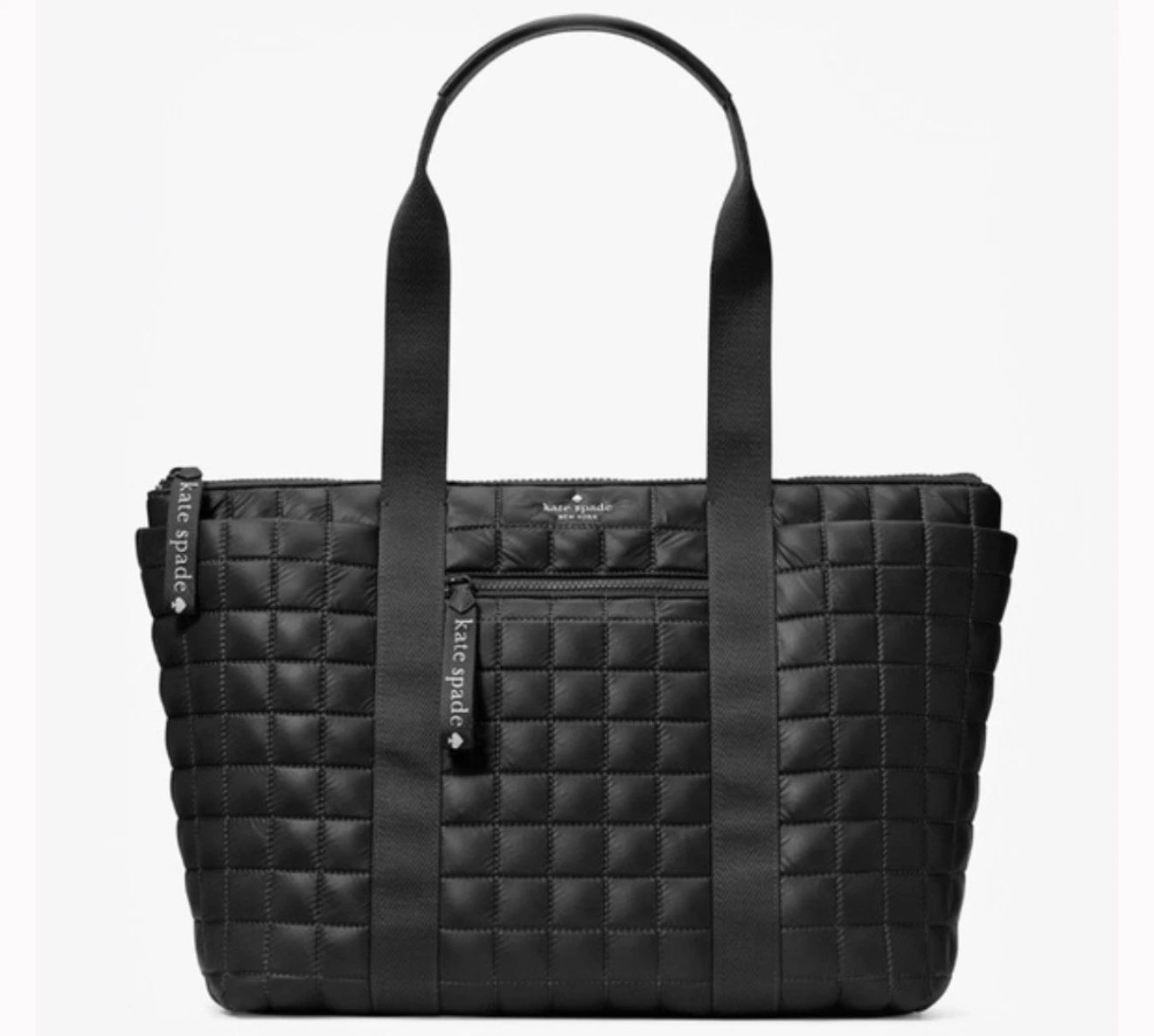 Brand New KATE SPADE Camden Quilted Extra Large Tote Black ~ NWT