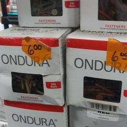 Nails, Fasteners, Screws.