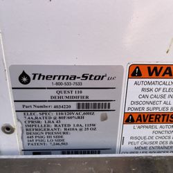 Quest Dehumidifier