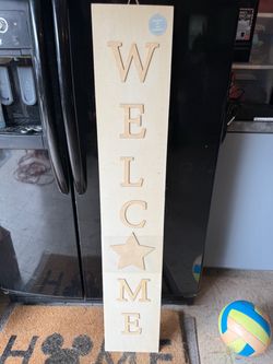 Home decor- welcome sign