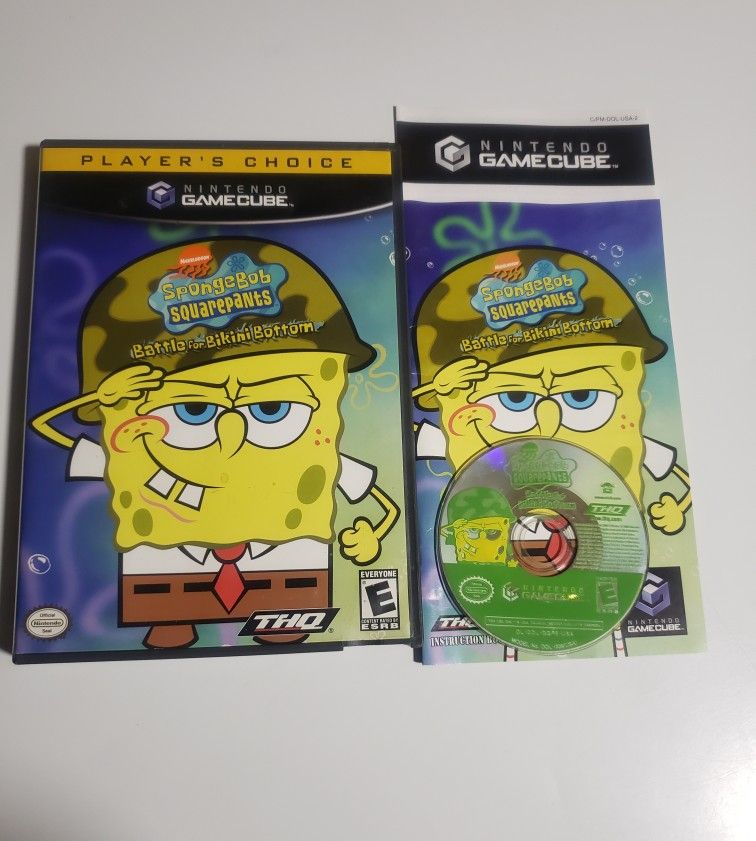 SpongeBob SquarePants: Battle for Bikini Bottom GameCube