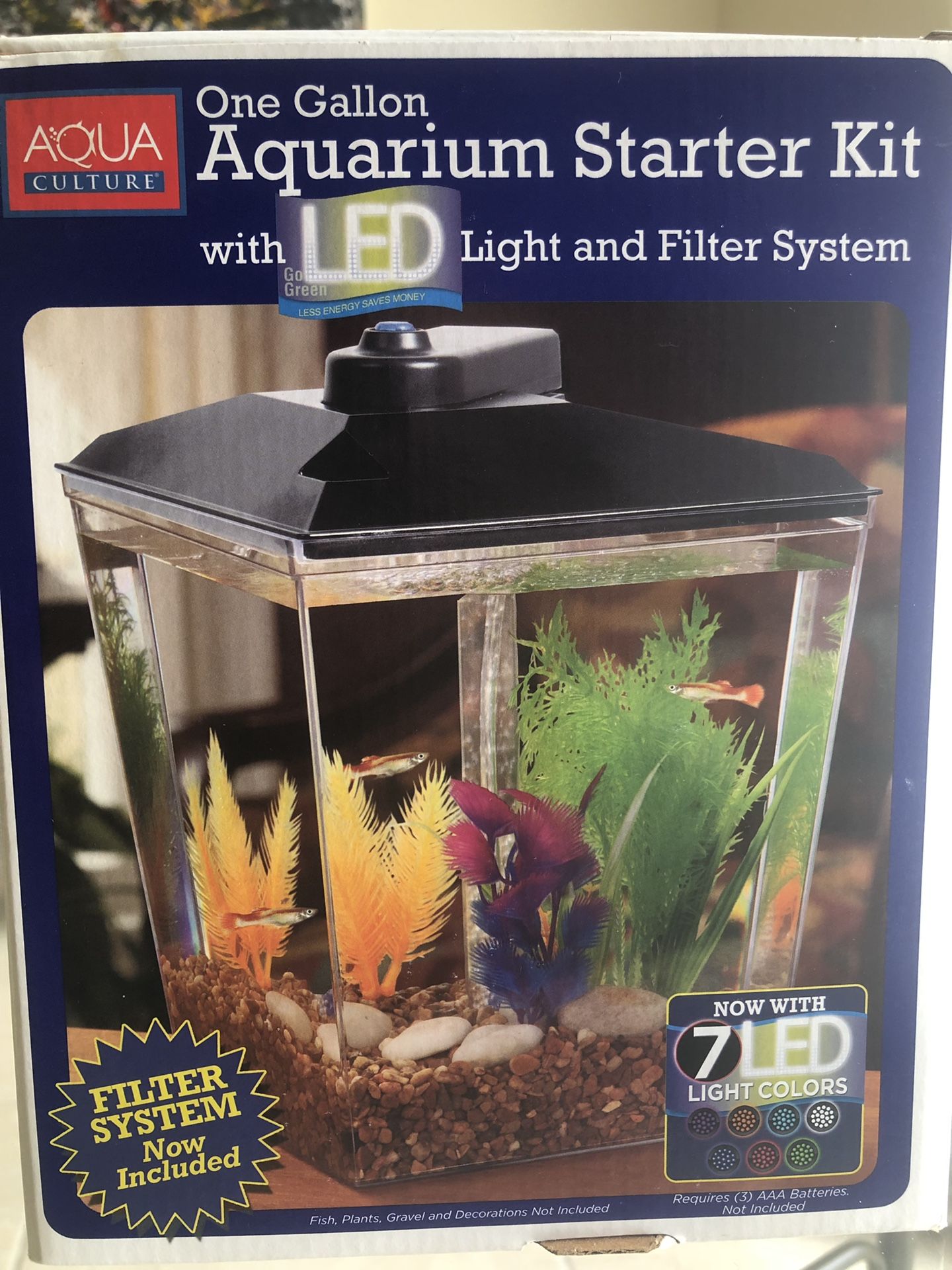 Aquarium Starter Kit -Fish Tank