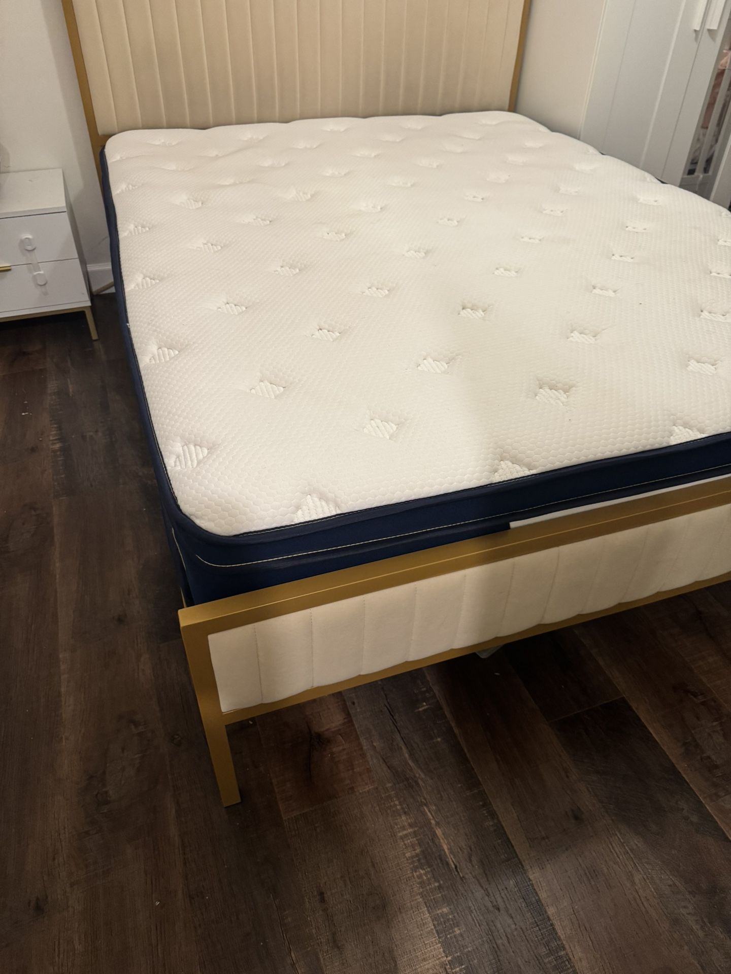 Bed Frame and Mattress