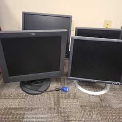 Computer Monitors with Cables for Sale