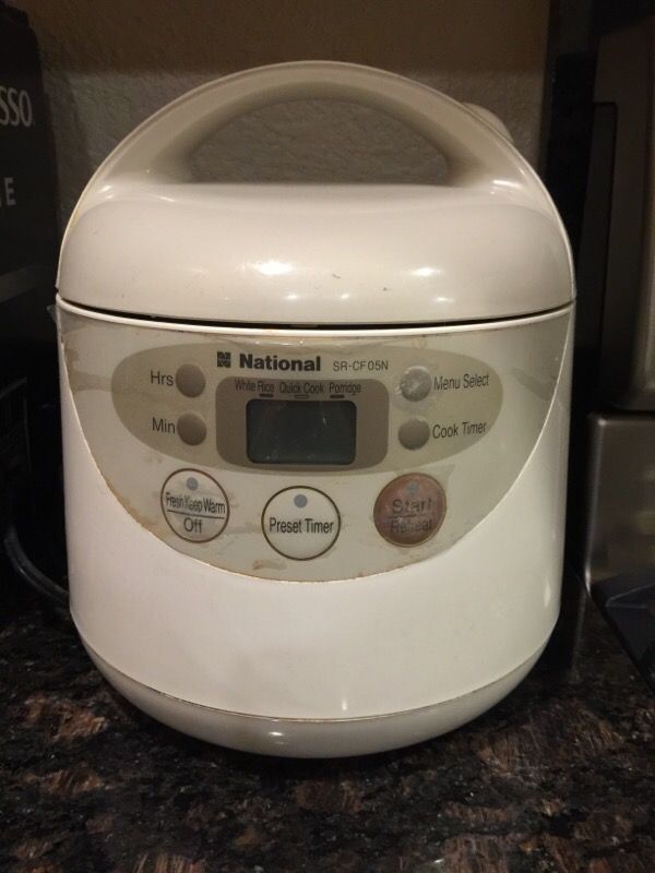 National SR-CF05N 3-Cup Rice Cooker