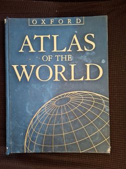 Oxford Atlas of the World Hardcover Book