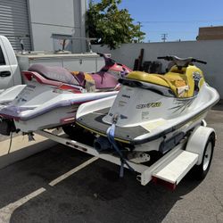 1997 Yamaha Wave Runners Jet Skis