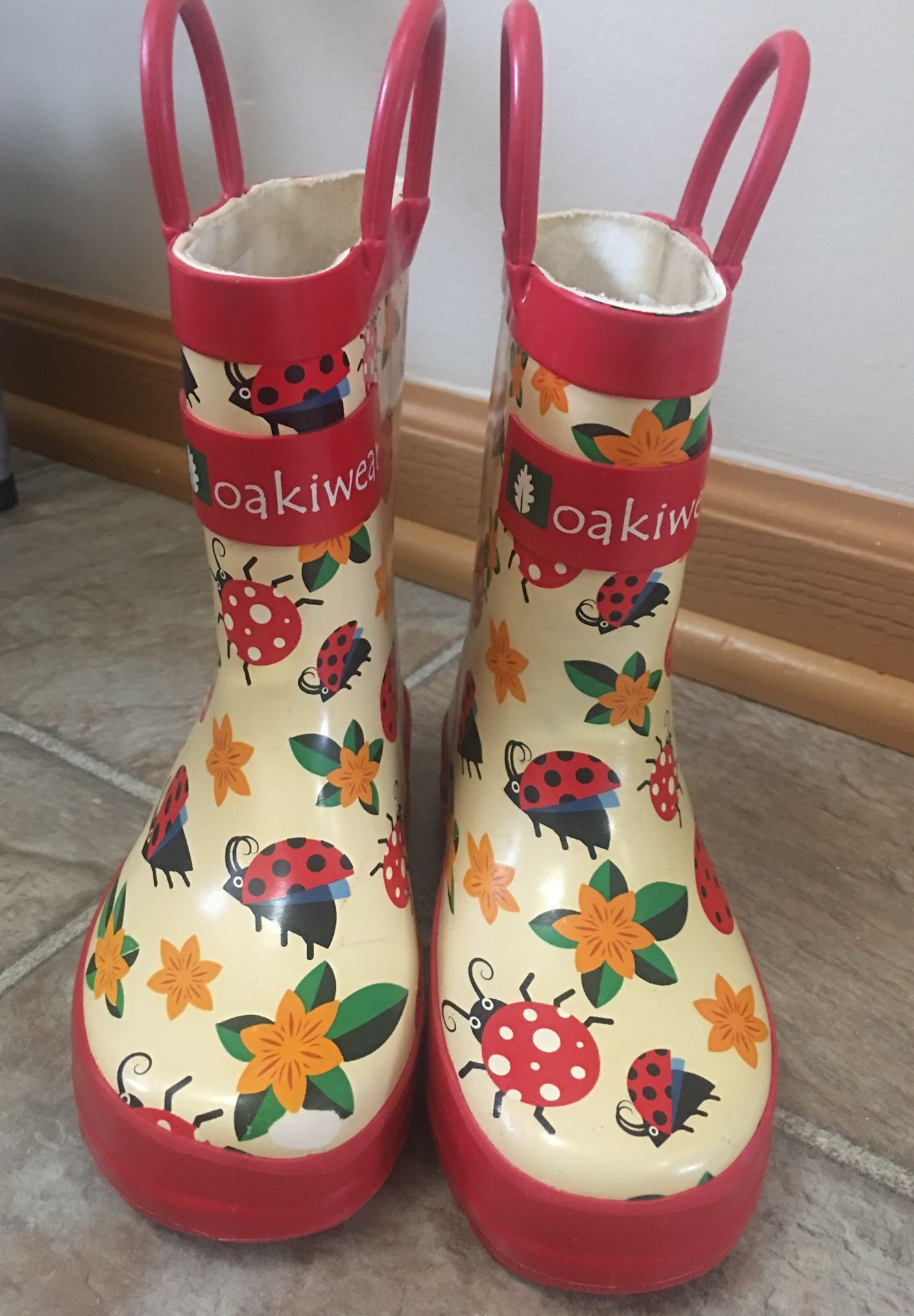 Toddler girl rain boots size 6