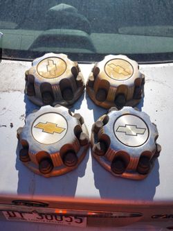 Chevy Dually Hub Caps