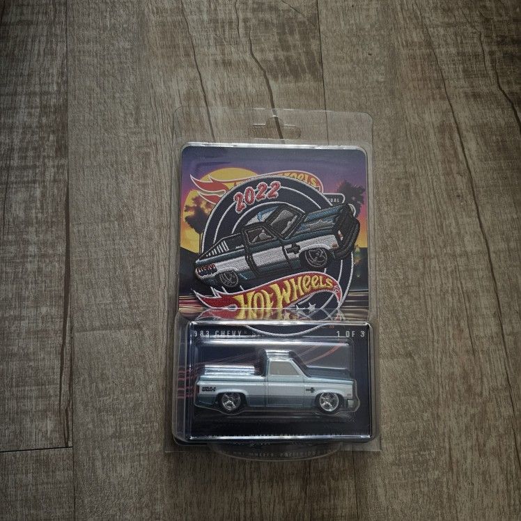 Hot Wheels Convention 83 Chevy Silverado With Patch