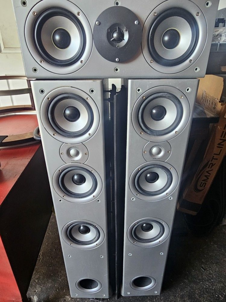 POLK AUDIO T90e EURO SPEAKERS System