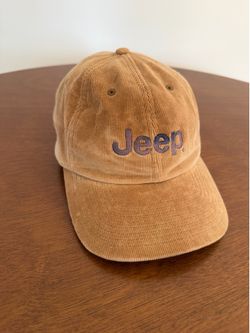 Jeep Corduroy Hat Adjustable