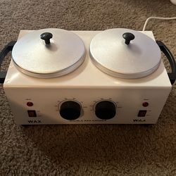 Double wax warmer