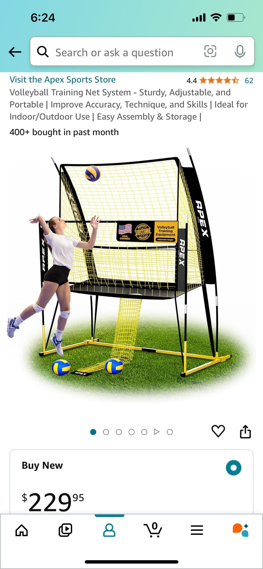Apex Volleyball Rebounder