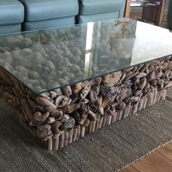 Beautiful Driftwood Coffee Table For $350.