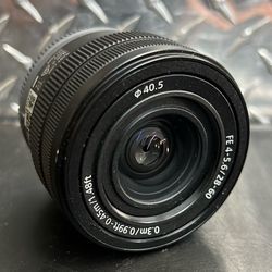 Sony SEL2860 FE 4-5.6 28-60mm Compact E-Mount Zoom Camera Lens