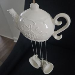 Porcelain Tea Set Wind Chime