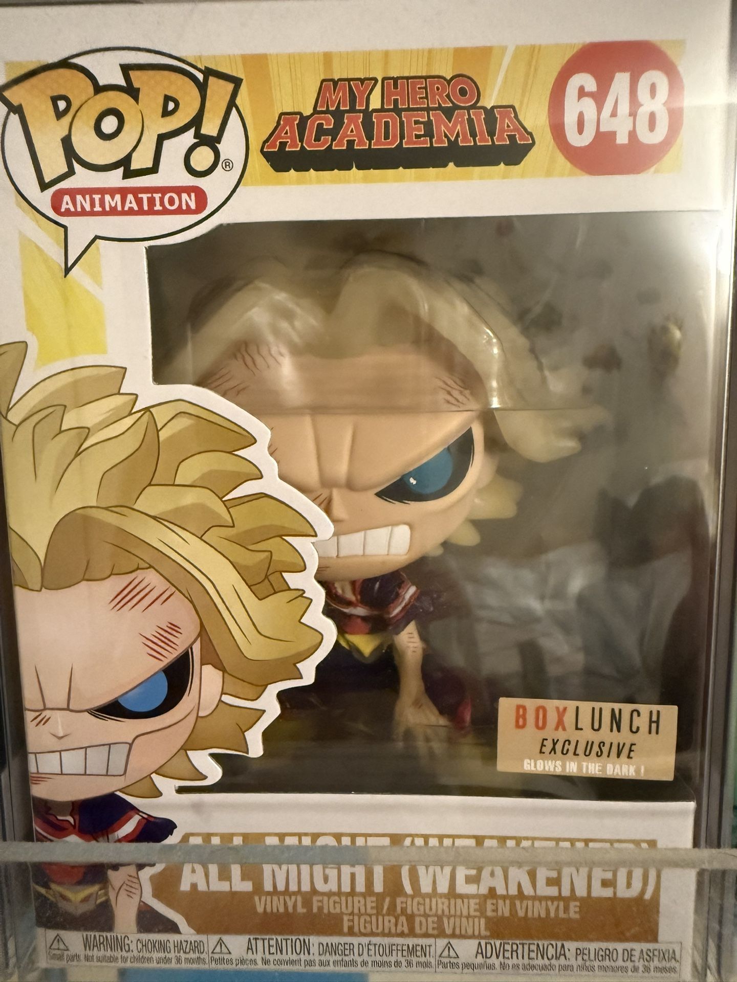 MHA All Might Weakener Glow In The Dark