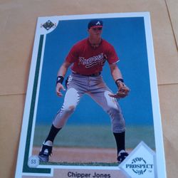 Chipper Jones Rookie Card