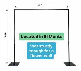 Backdrop Stand 10x10’