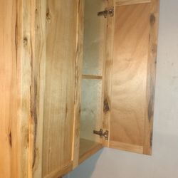 Real Wood 2 Door Cannet