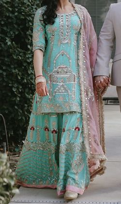 Punjabi Suit with Sharara