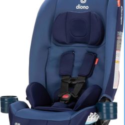 ❤️‍🔥 All-in-One Convertible Car Seat, Rear and Forward Facing, 10 Years 1 Car Seat, Slim Fit 3 Across, Blue Surge $100