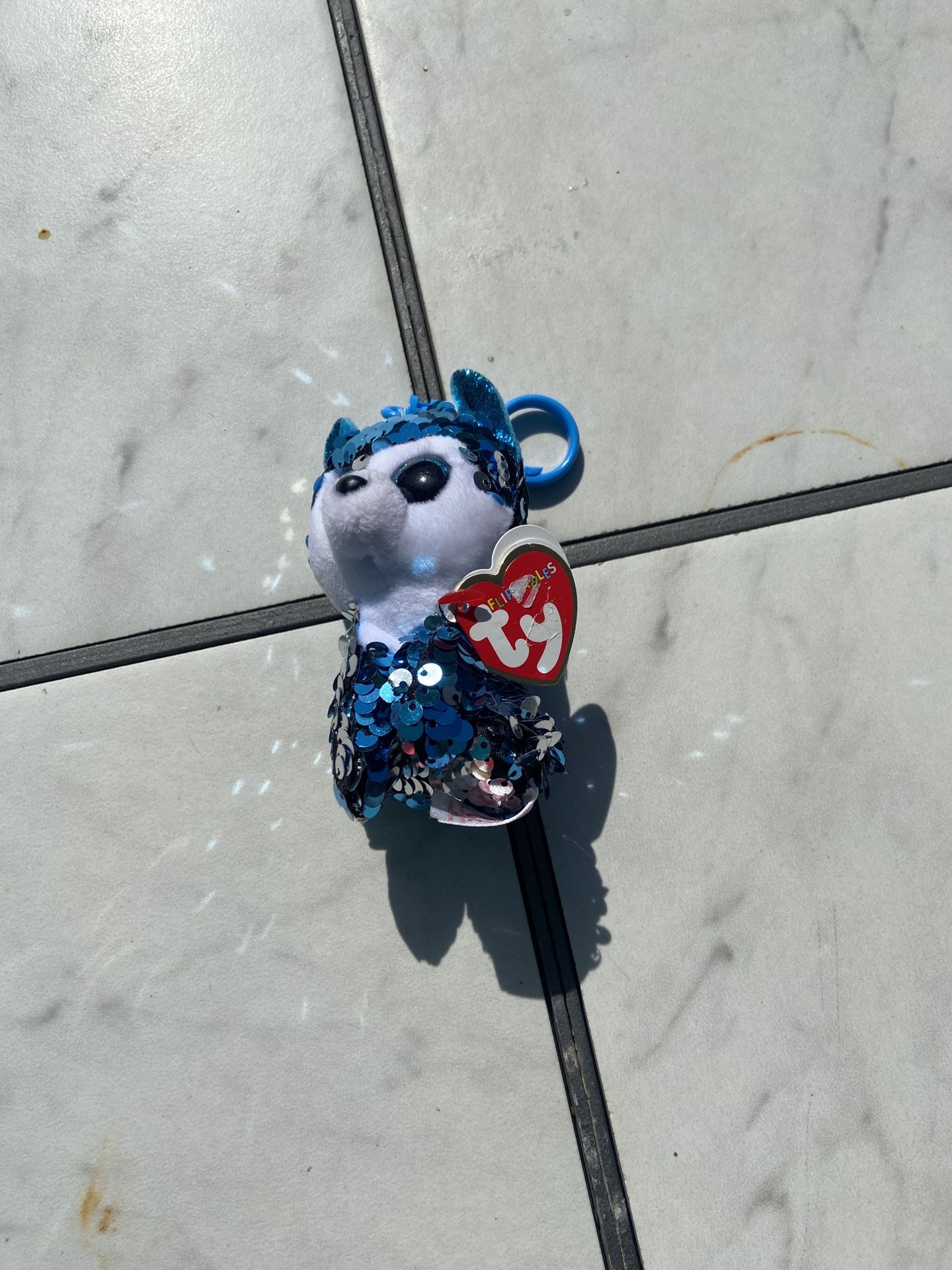 Small TY Color Change Sequin Puppy