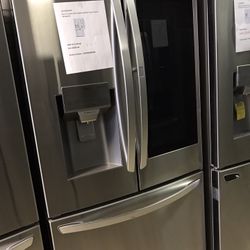 LG 26 cu.ft. Refrigerator on Sale Model#LFX26596S Smart Wi-Fi InstaView Door-in-Door