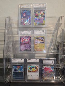 Slabs Graded Pokémon Cards (NXR/CGC)