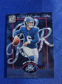 2025 Panini Donruss Rated Rookies Retro Jaxson Dart New York Giants