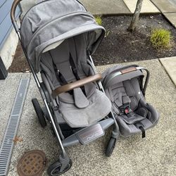 Nuna stroller and Car Seat