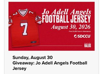 Jo Adell Angeles Football Jersey