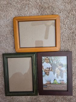 Frames, Wood 5x7, new giftable 3.00 ea