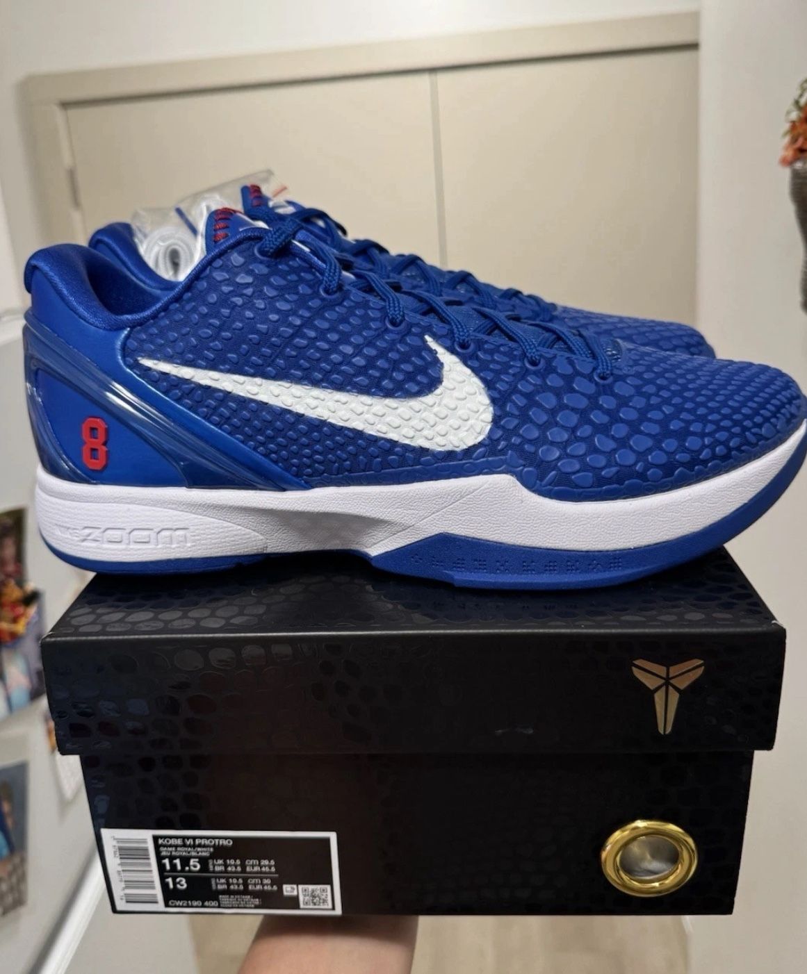 Nike Kobe Dodger Size 11.5 Brand New
