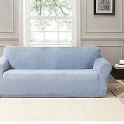 Huntington Home SnugFit Sofa Cover Fits Up To 88" NEW.