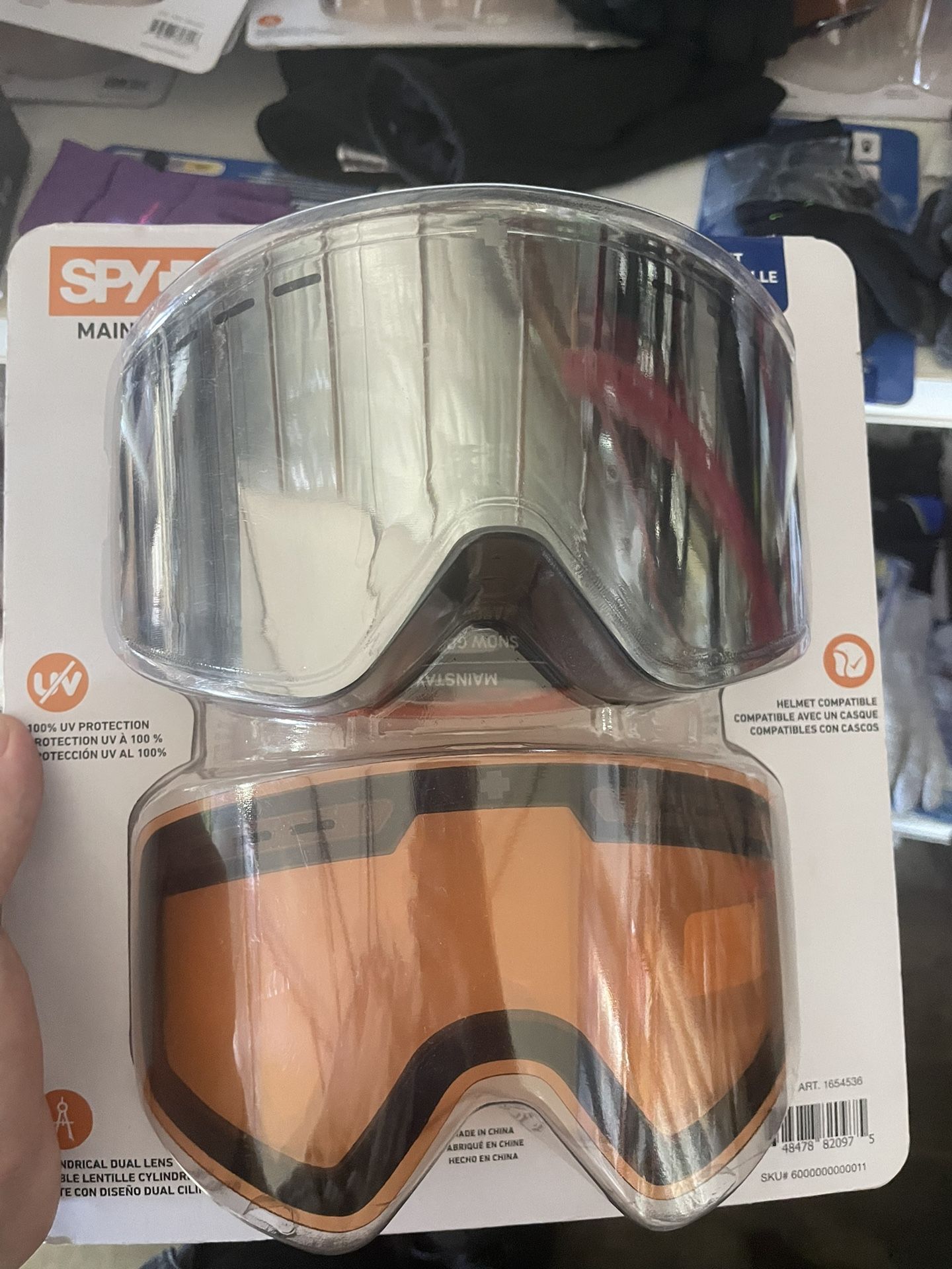 SPY Mainstay Snow Goggle, 2-Pack