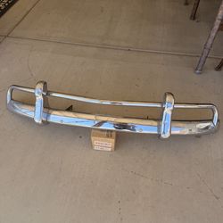 vw original early  front bumper complete