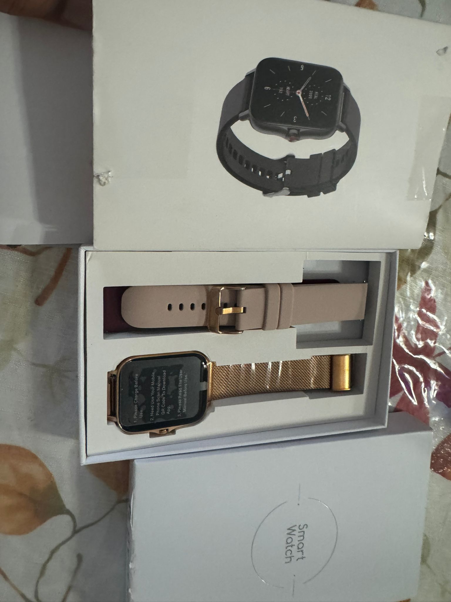 Waterproof Smart Watch Answer/Make Call Fitness Watch Heart Rate Sleep Monitor