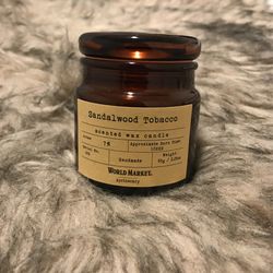 Sandalwood Tobacco Candle- World Market