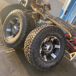 17 In Wheels N Tires 8 Lug  Chevy 