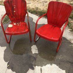 Vintage Metal Chairs