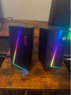 Red Dragon Anvil RGB Speakers