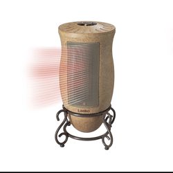 Lasko Portable Electric Oscillating Space Heater – 1500W Movable Air Heater – Works Great