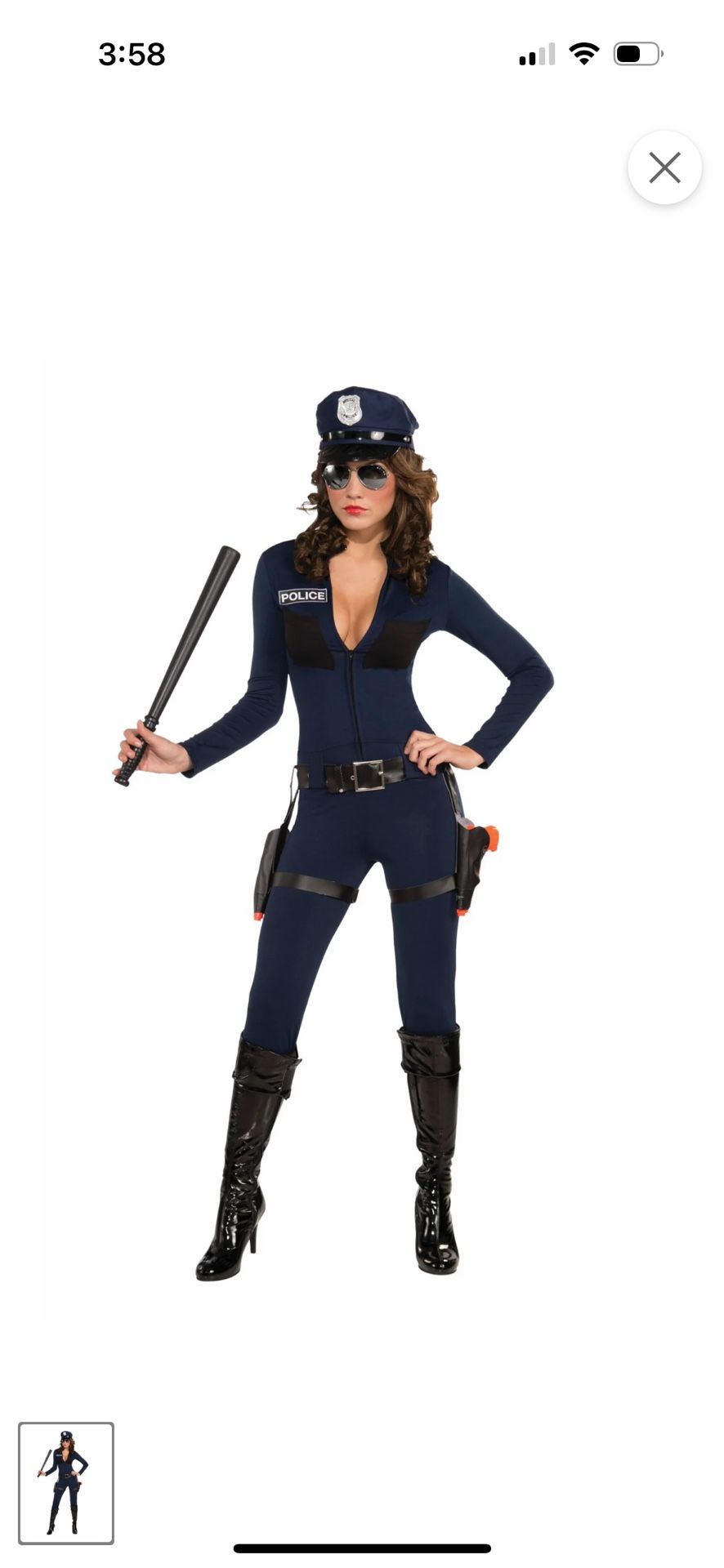 Women’s Cop Costume