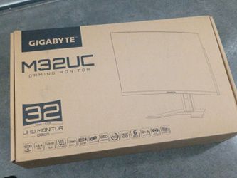 Gigabyte M32UC Curved Screen Gaming Monitor