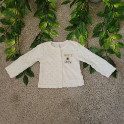 Unisex Baby 'Watch Me Grow' Sweater (3-6 Months)
