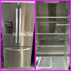 30 Wide French Door Refrigerator 