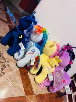Build A Bear My Little Pony Plush Animals